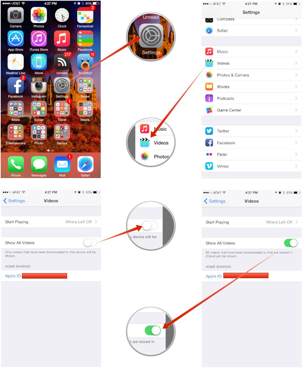 how to delete photos from photo library on iphone